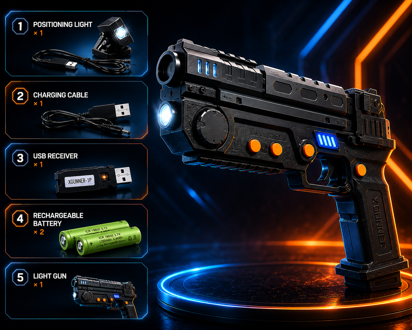 PulseStrike™ Wireless Light Gun
