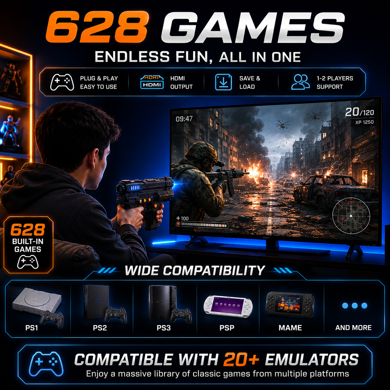 PulseStrike™ Wireless Light Gun