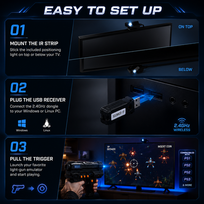 PulseStrike™ Wireless Light Gun