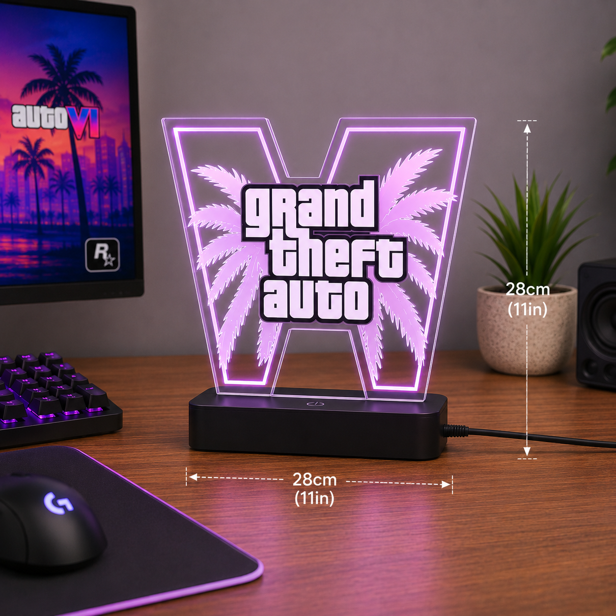 Vice Royale™ Acrylic Neon Light